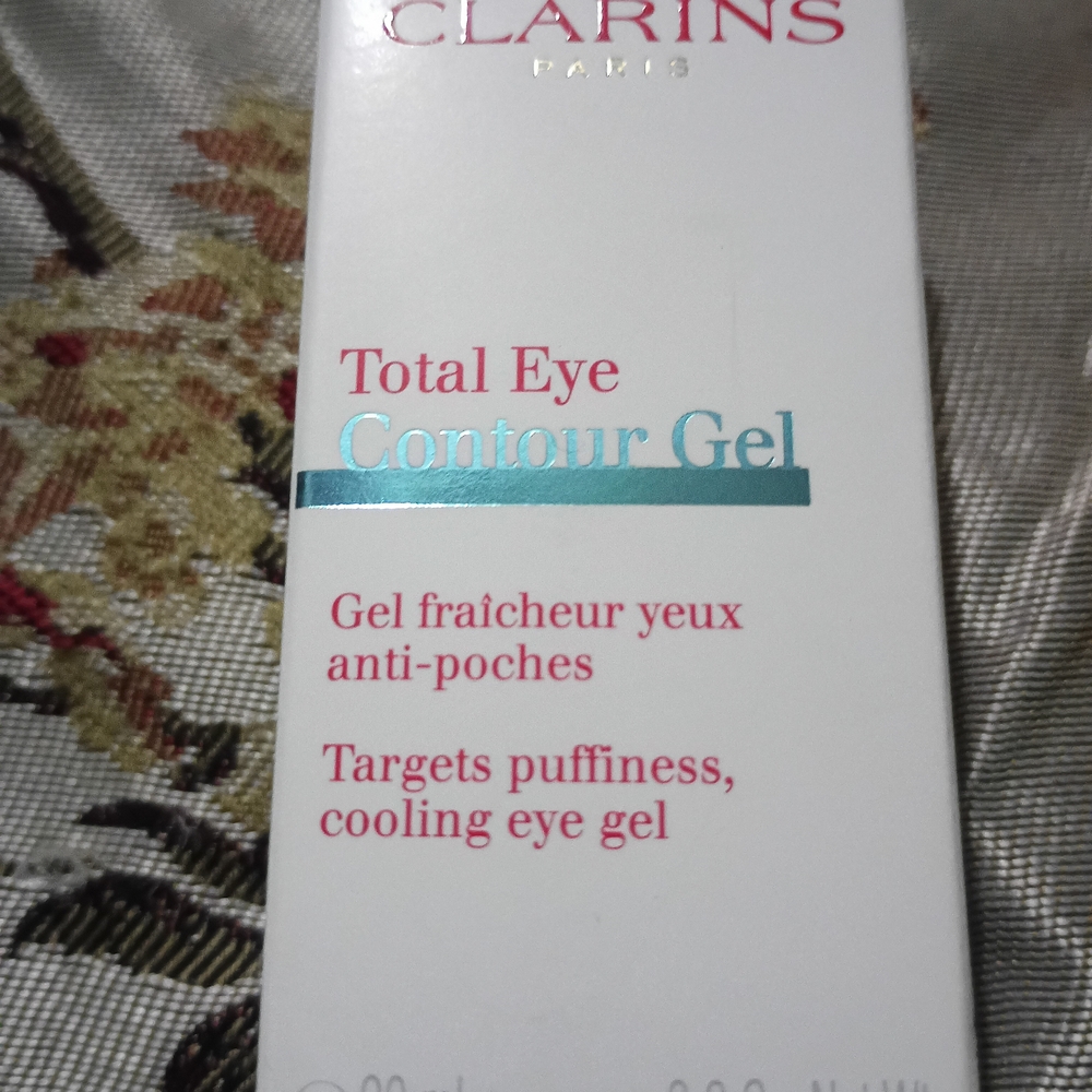 💕Clarins Total Eye Contour Gel -tatgets Puffiness  Cooling Eye Gel 20 Ml